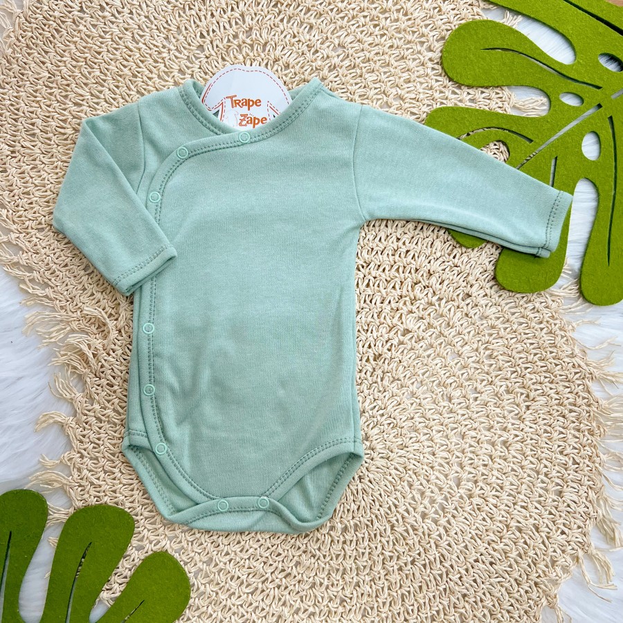 kimono M/l Verde Liso